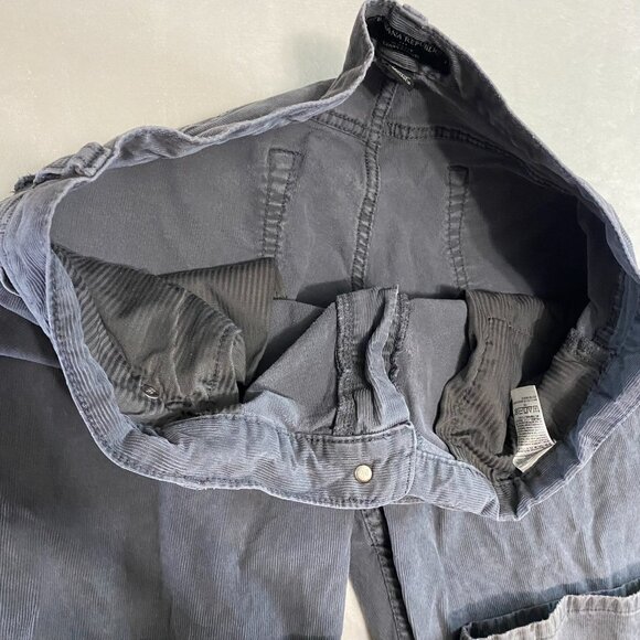 Banana Republic Pants Mens 36x33 Slim Fit Gray Chino Casual Corduroy - Picture 5 of 11